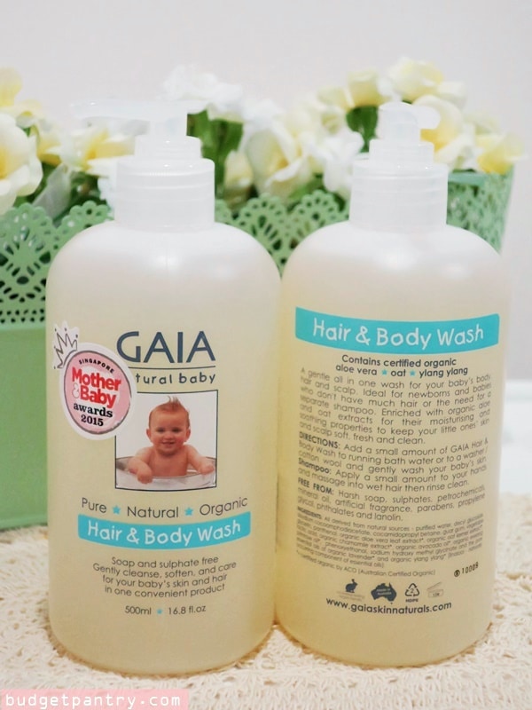 Gaia Natural Baby Hair And Body Wash Budgetpantry Singapore