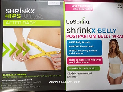 Baby: Shrinkx Belly & Shrinkx Hips Wrap/Binder review ⋆ Budgetpantry