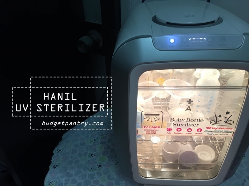 hanil baby bottle sterilizer