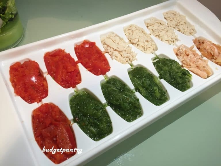 Typical meals for my 11-month old: basic preparation tips and menu